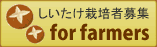 しいたけ栽培者募集